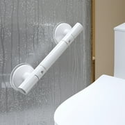 Today Only, Bathroom Handrail Rail, Non-slip Toilet Security Pull, Suction Cup Handle, Elderly Household Toilet Support, Multifunctional Safety and Storage Aid, Portable desig | Plastic, White